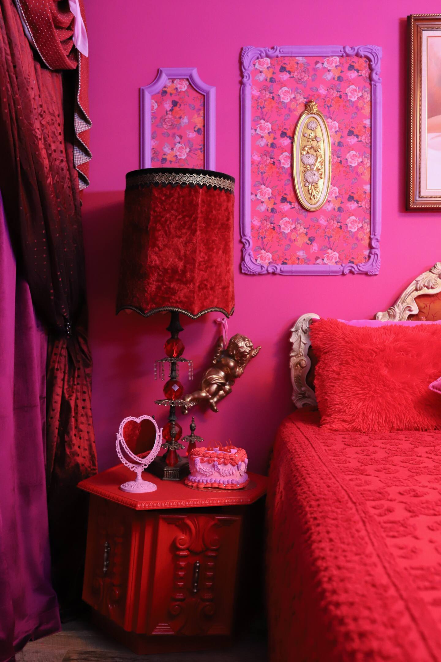 More of the colorful interior